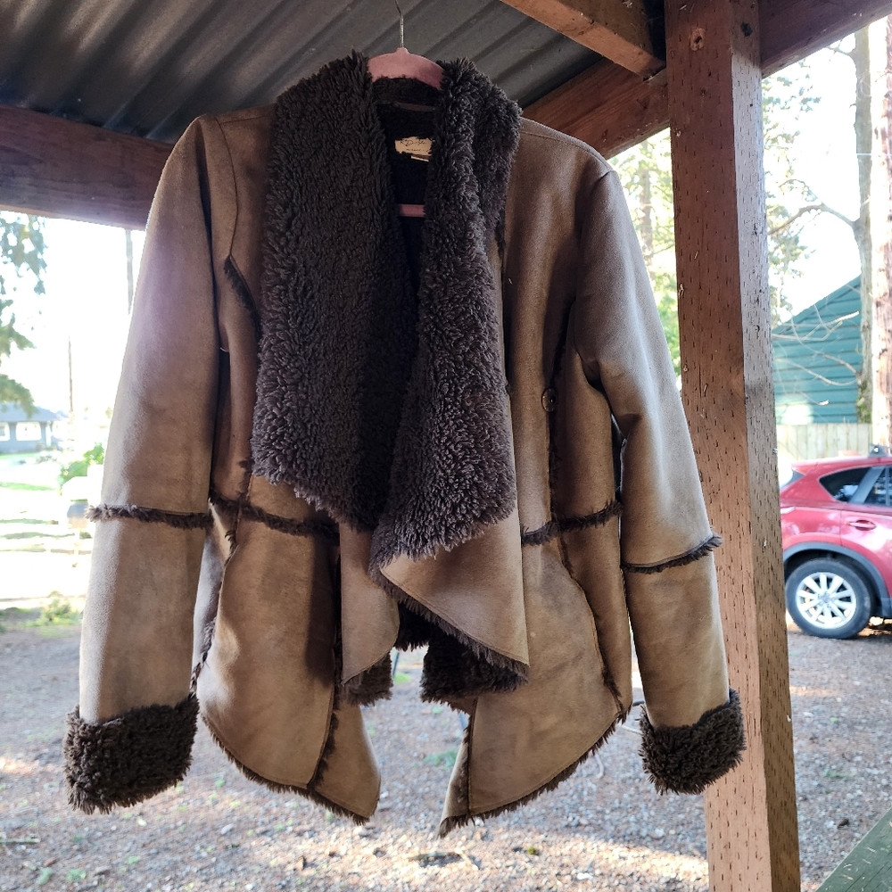 Rd style Grey sherpa jacket - Picture 2 of 6